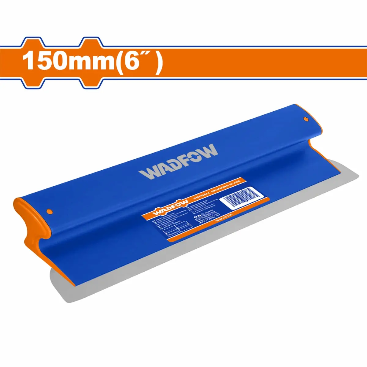 Cuchilla Para Raspar Paneles De Yeso Drywall 150Mm (6") Acero Inoxidable Grosor 0.5Mm 1