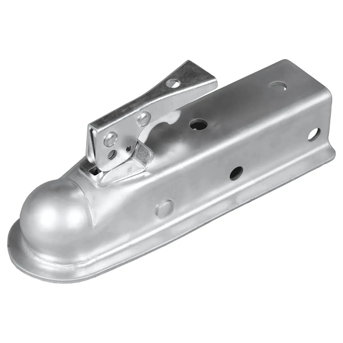 Acoplador Para Remolque Universal 2 Pulgadas Con Cierre Ajustable. Enganche De Acero Galvanizado Para Bola De Enganche. 1