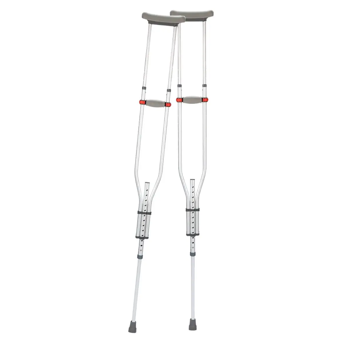 Muletas De Aluminio Ajustables Para Adultos Y Adolescentes – Altura Regulable 1.4 A 2.0 M. 1