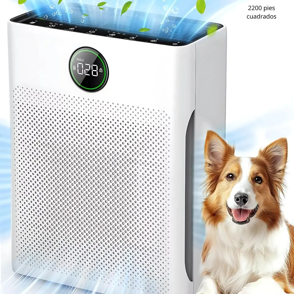 Purificador De Aire Multifuncional Filtro De Aire Microparticulas Pm2.5 Para Hogar Y Oficina. Funcionamiento Silencioso. Alcance Hasta 40 M². 1