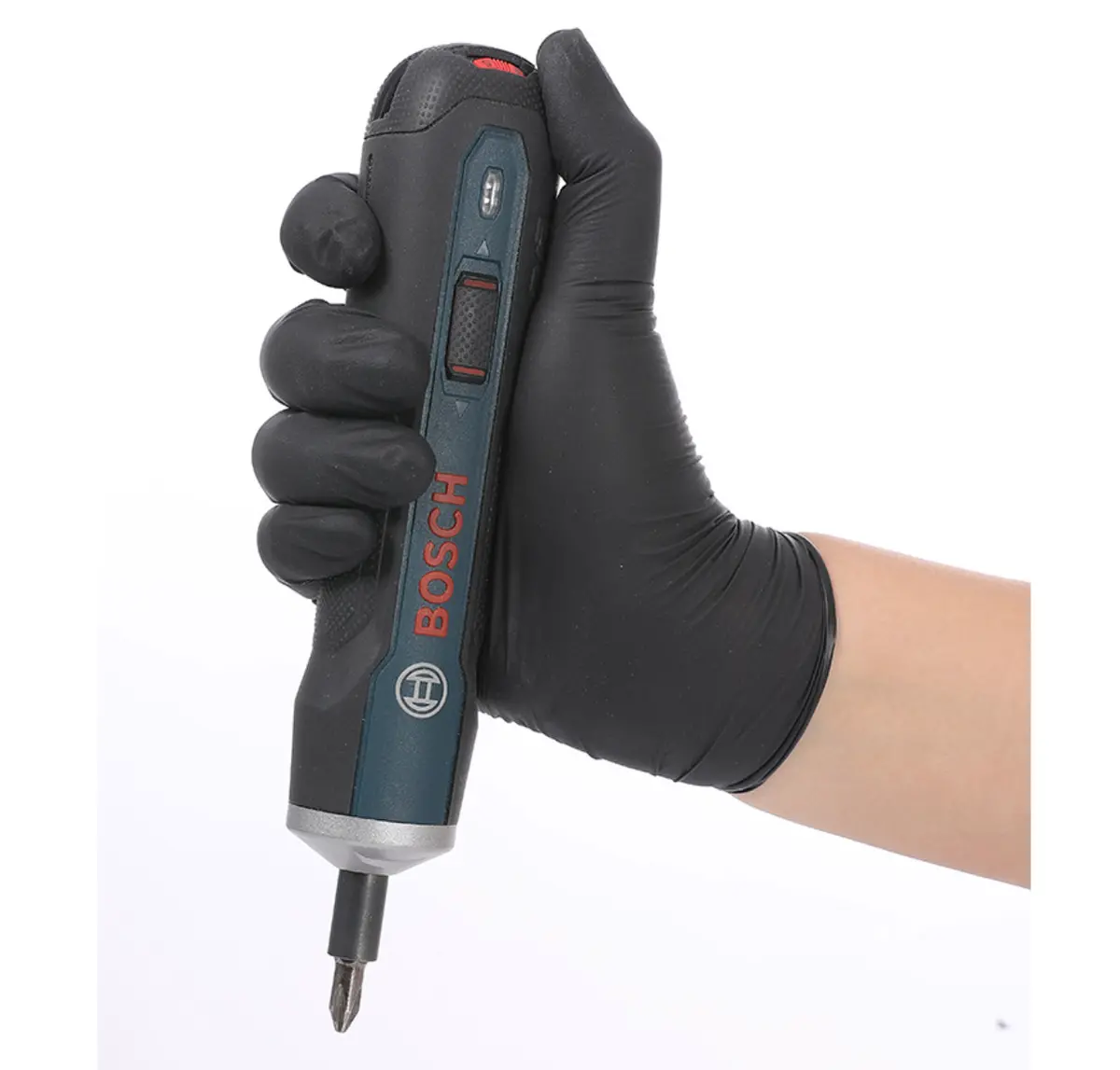 Guantes Desechables De Nitrilo. Color Negro. Caja De 100 Unidades. (Talla M) 2