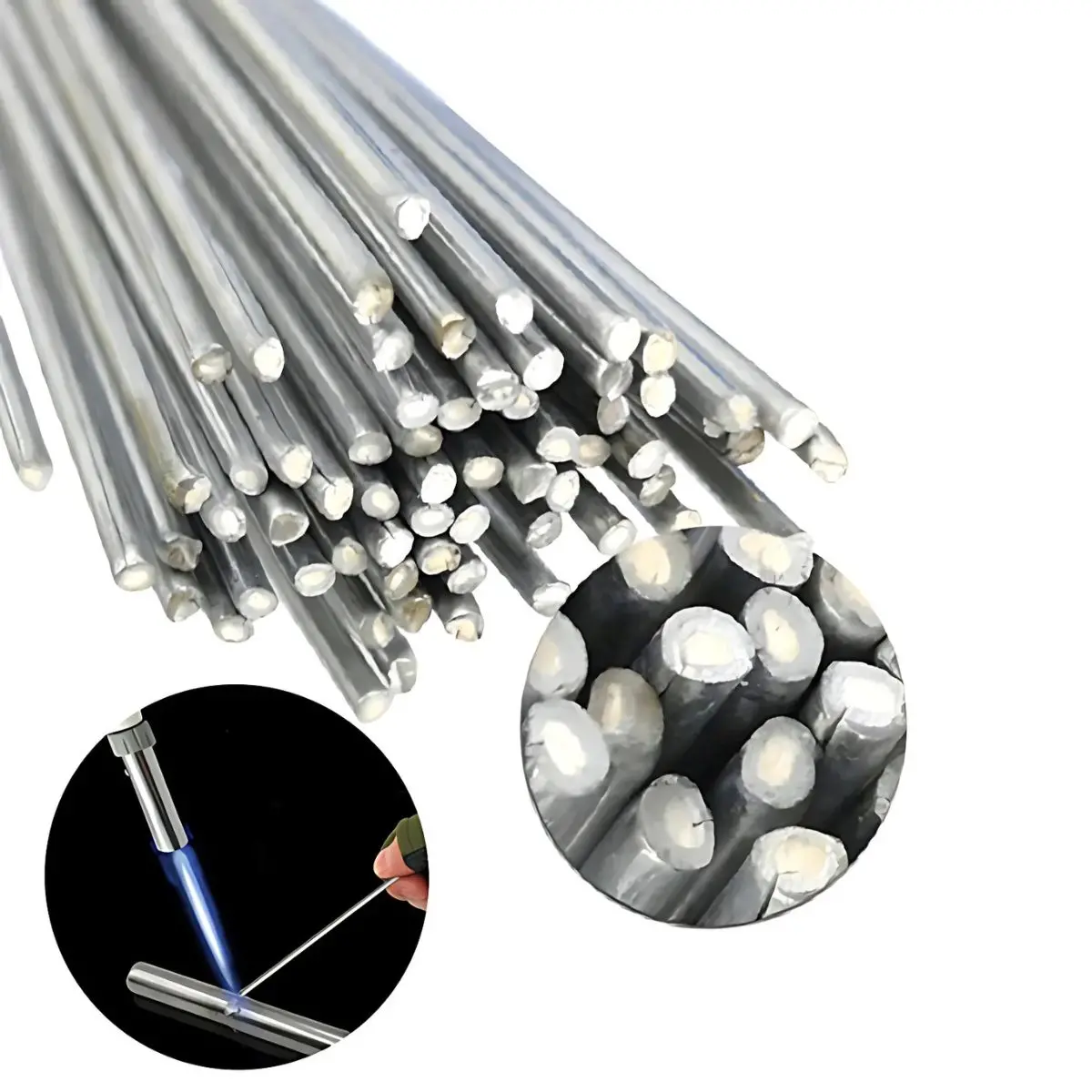 Varilla De Soldadura Plata 15% 2.0Mm Para Alta Precisión. Electrodo De Plata. (Se Vende Varilla/ Una Unidad) 1