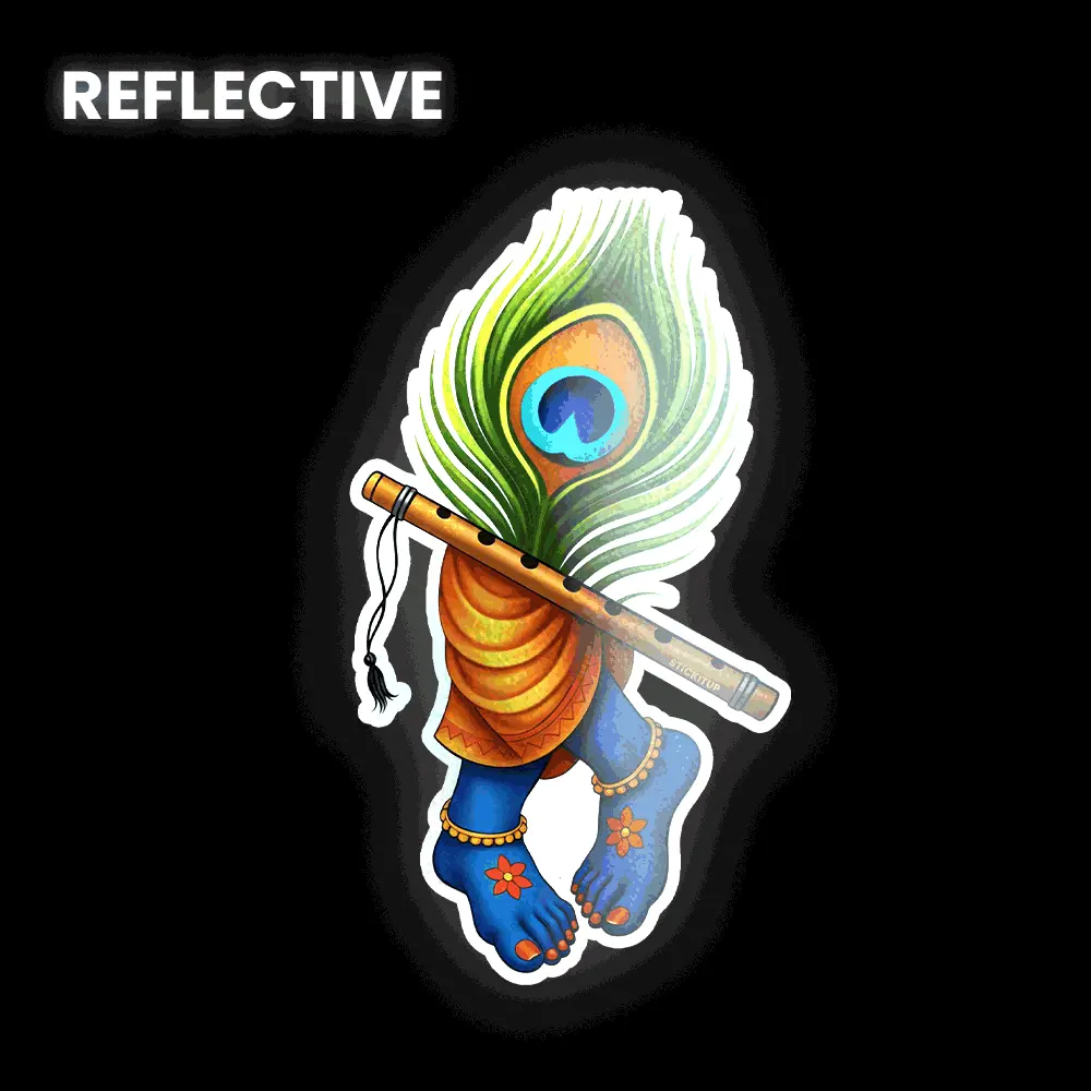 Baal Krishna Bumper Sticker 1