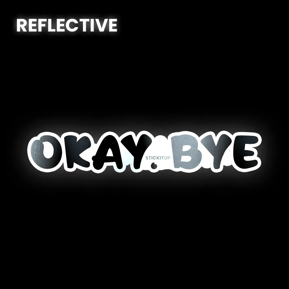 Okay.Bey Bumper Sticker 1