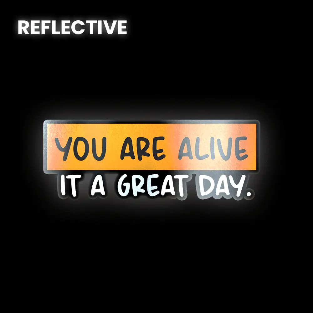 You Are Alive Bumper Sticker 1