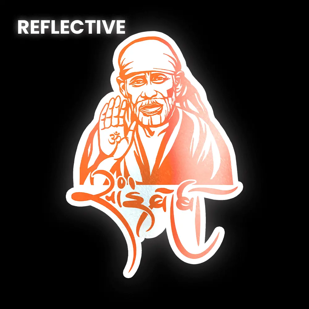 Sai Baba Bumper Sticker 1