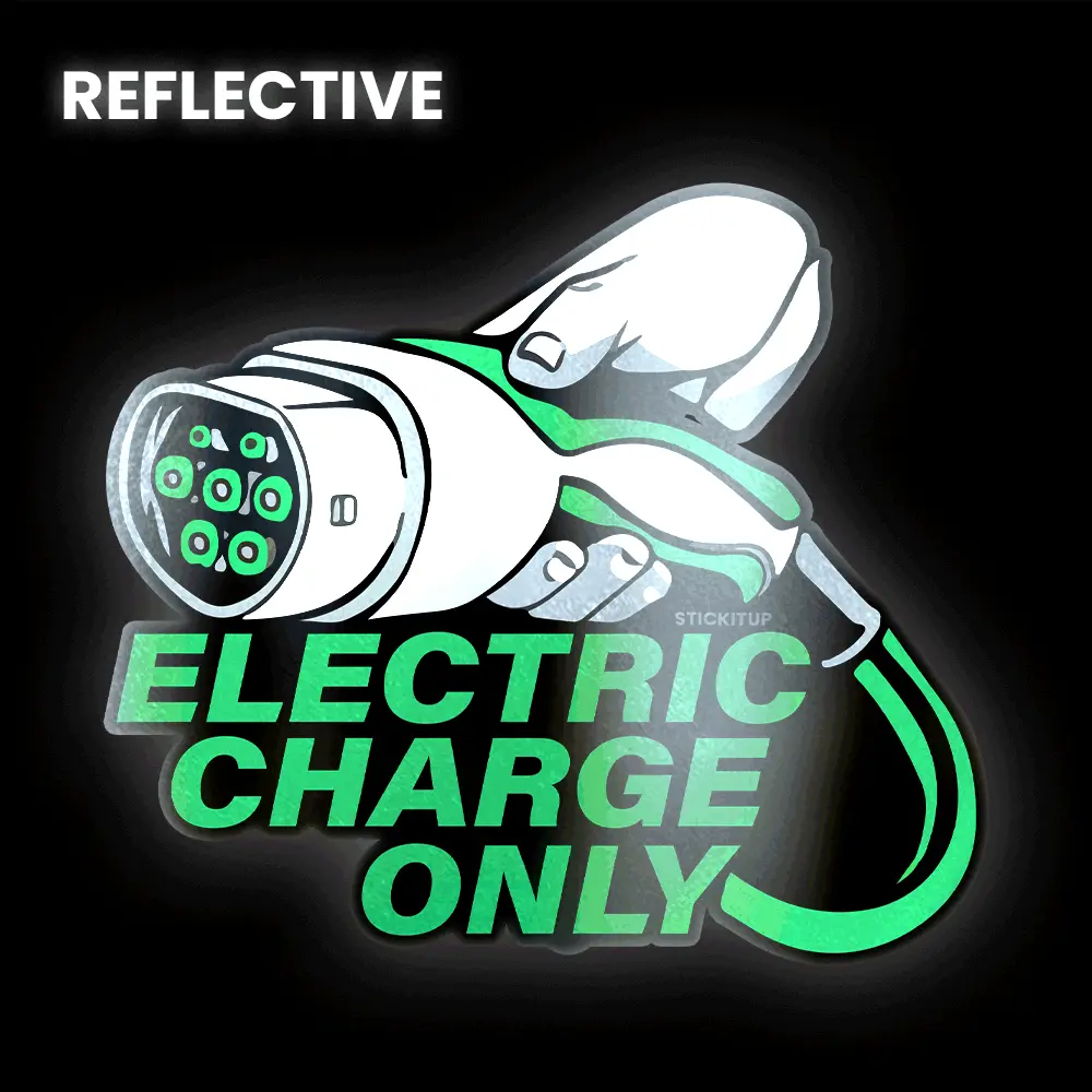 Electric Charge Bumper Sticker 1