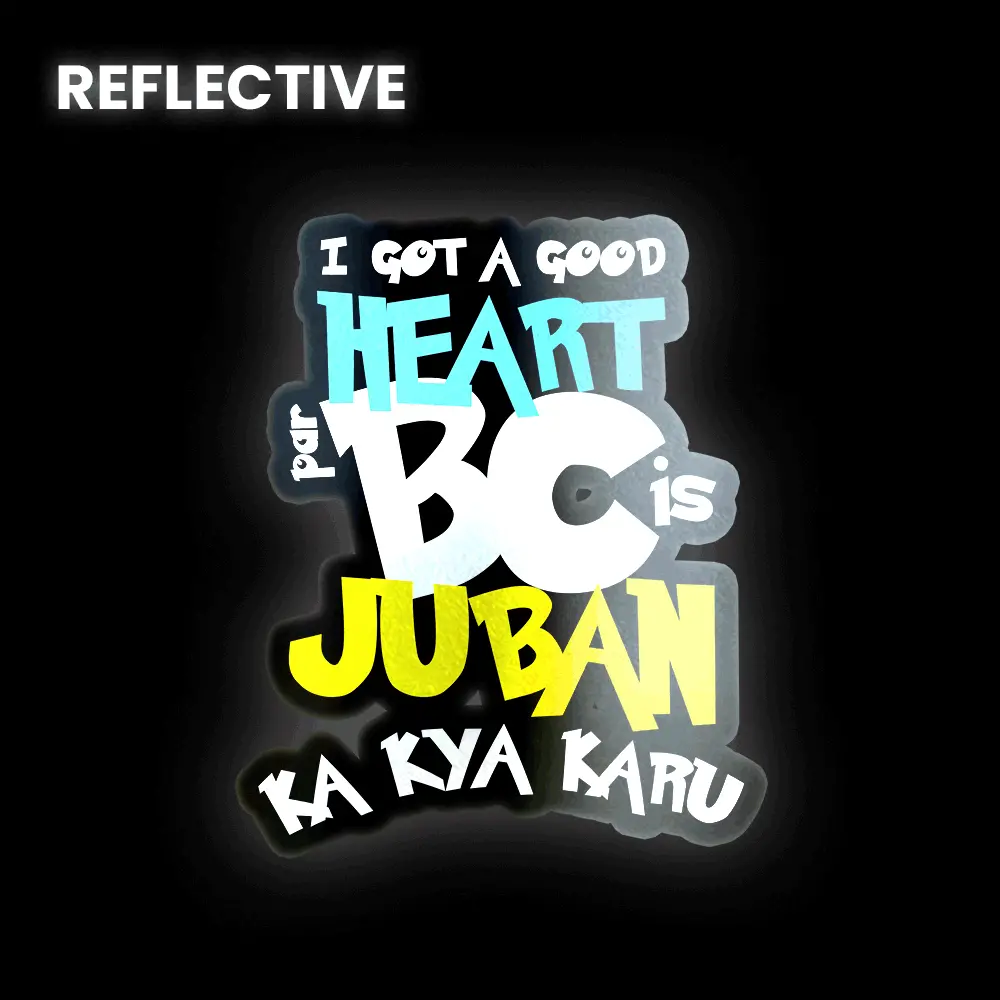 I Got A Good Heart Par Bumper Sticker 1