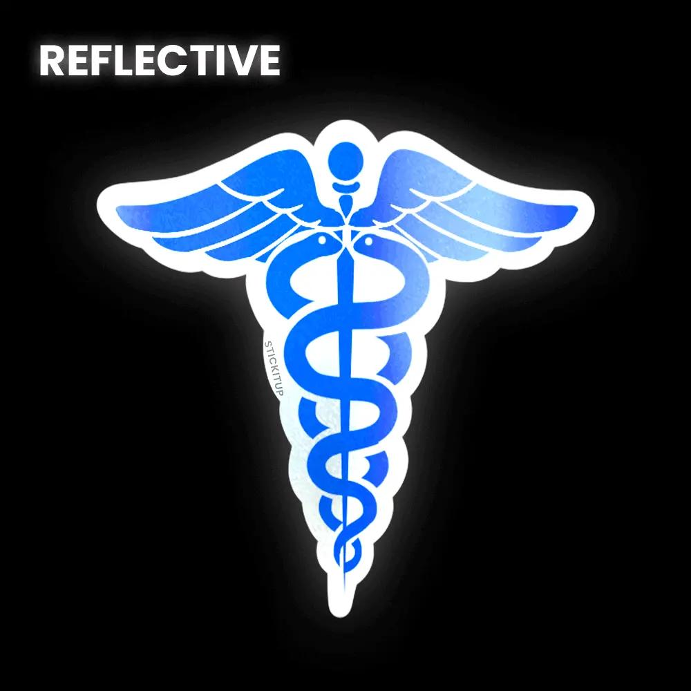 Caduceus Bumper Sticker 1