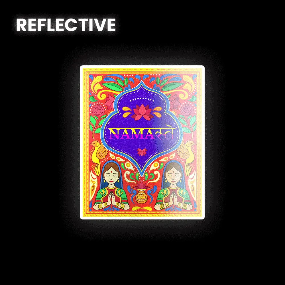 Namaste Bumper Sticker 1
