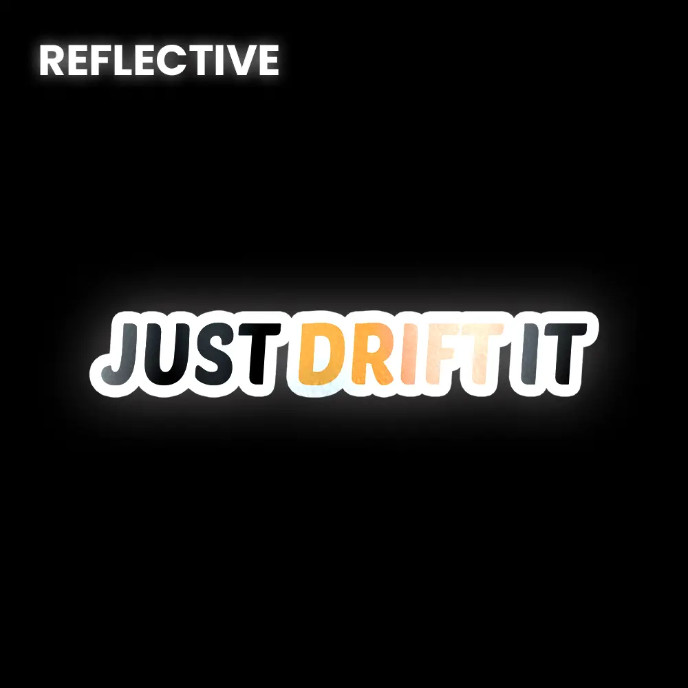 Just Drift It Bumper Sticker 1