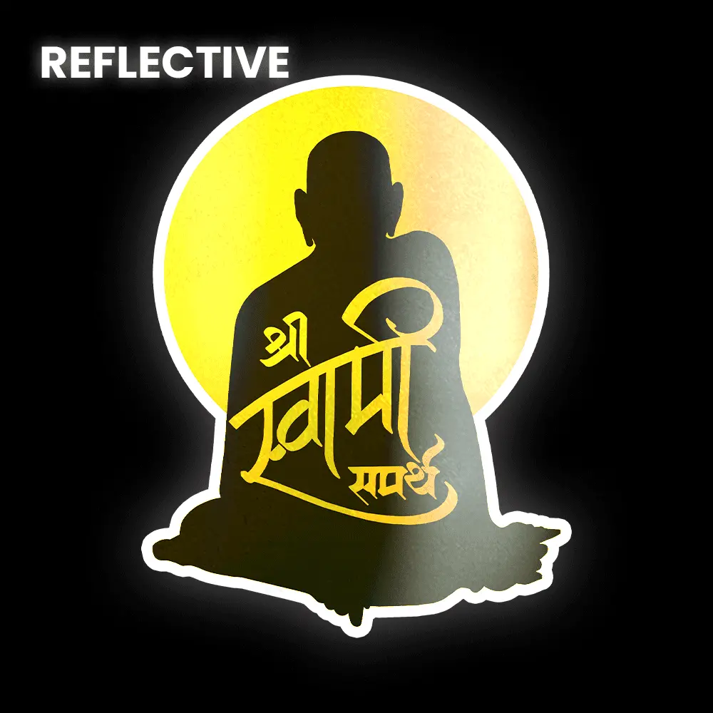Shree Swami Samarth Bumper Sticker 1