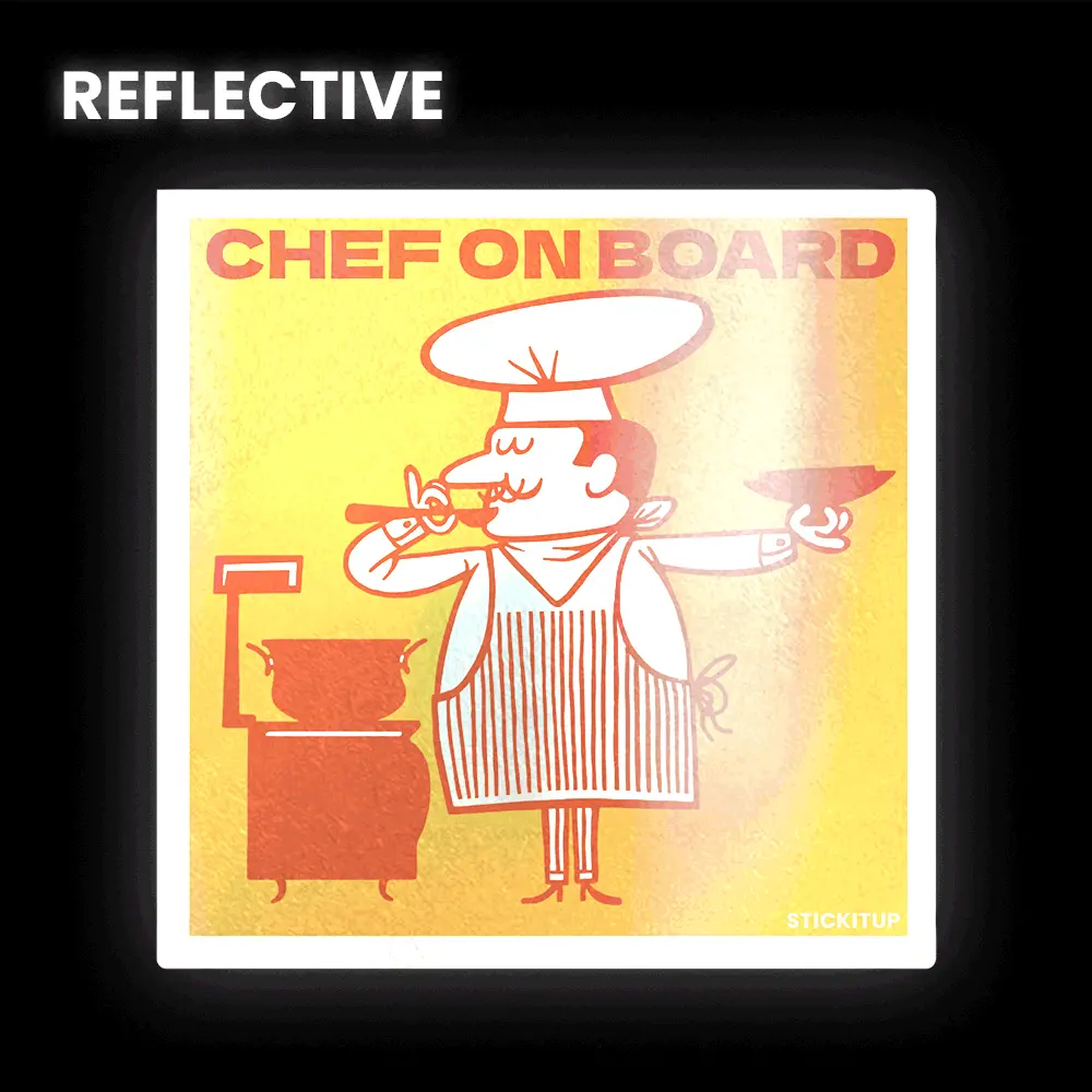 Chef Bumper Sticker 1