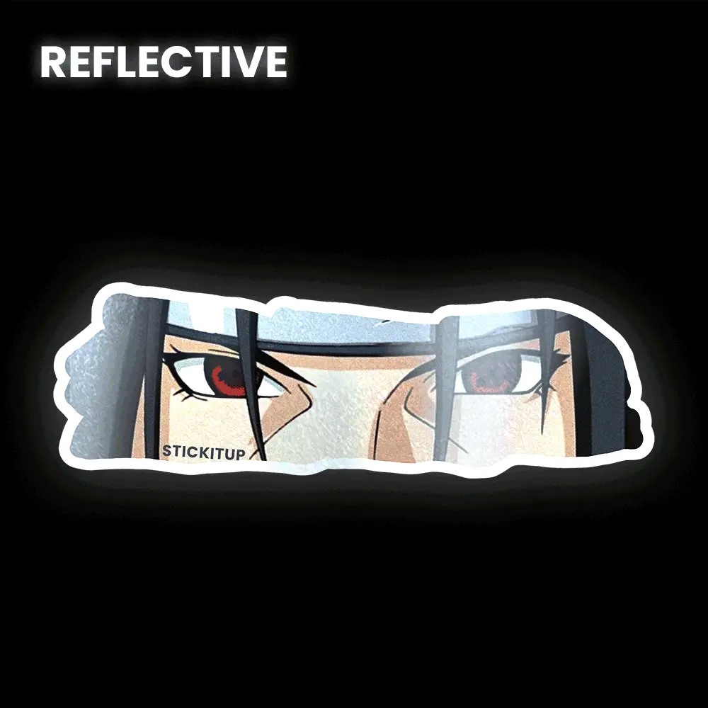 Uchiha Eyes Bumper Sticker 1