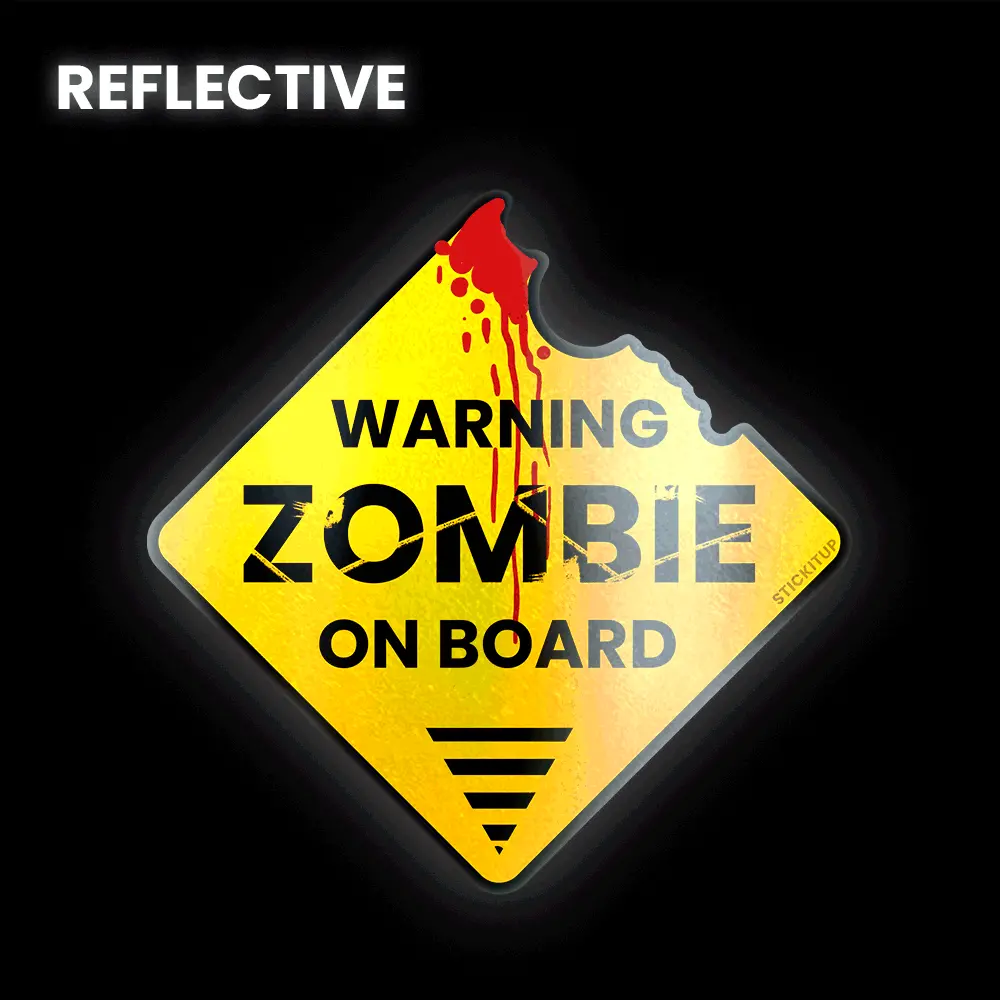 Zombie Bumper Sticker 1