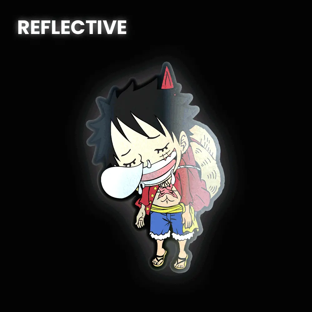 Sleeping Luffy Bumper Sticker 1