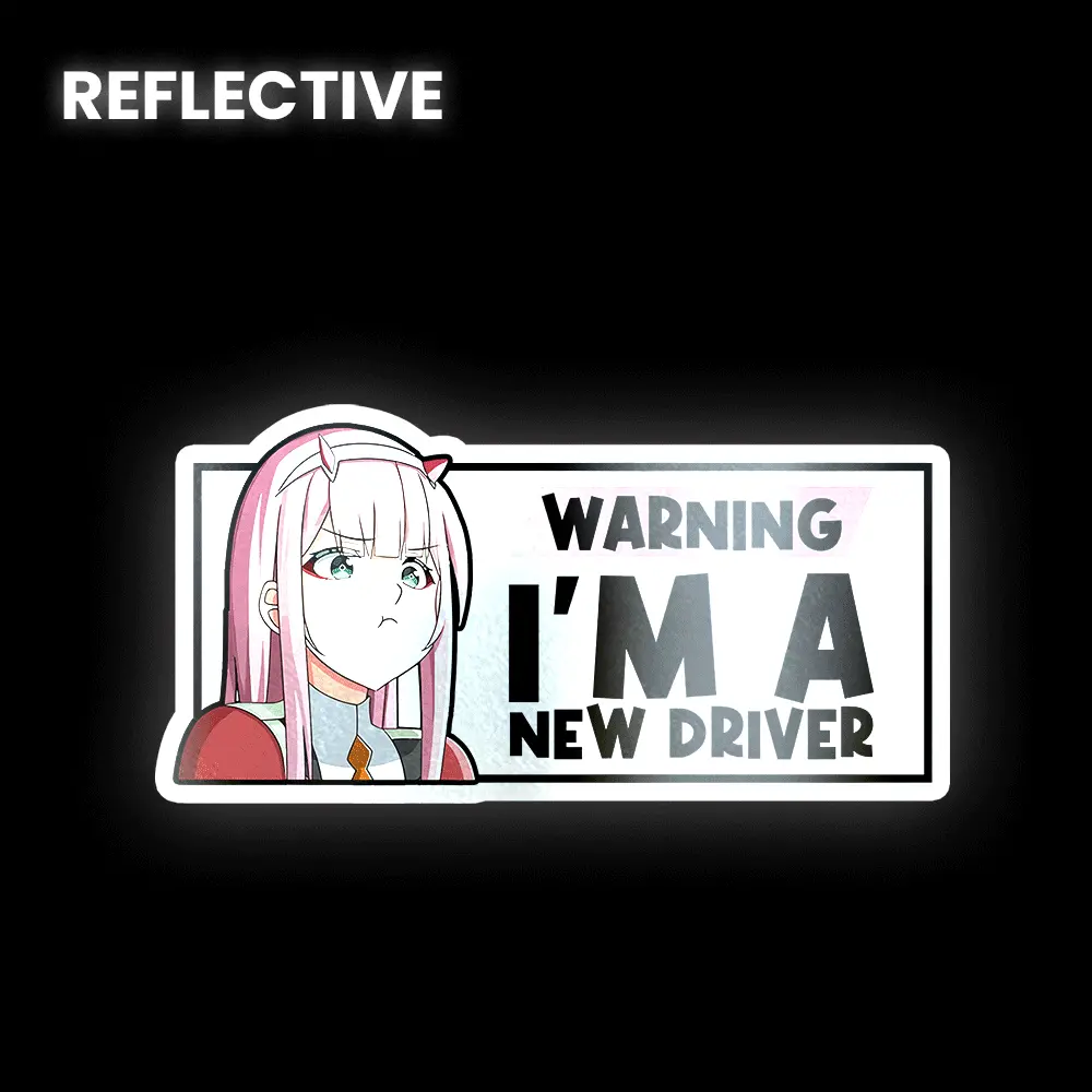 New Driver Bumper Sticker 1