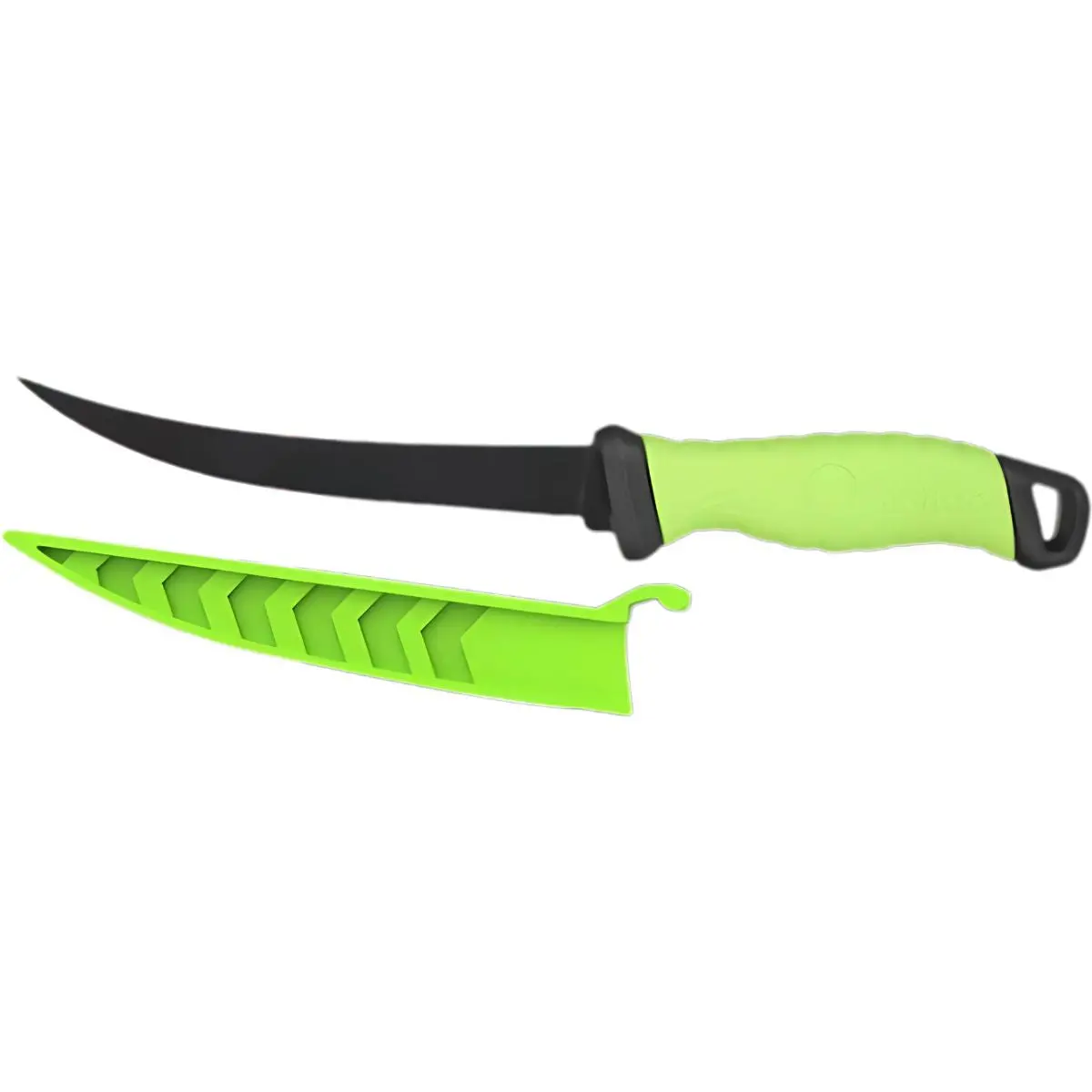 Cuchillo Filetero De Pesca 33.5 Cm. Acero Inoxidable, Hoja Dentada Y Mango Ergonómico. Pescado 1