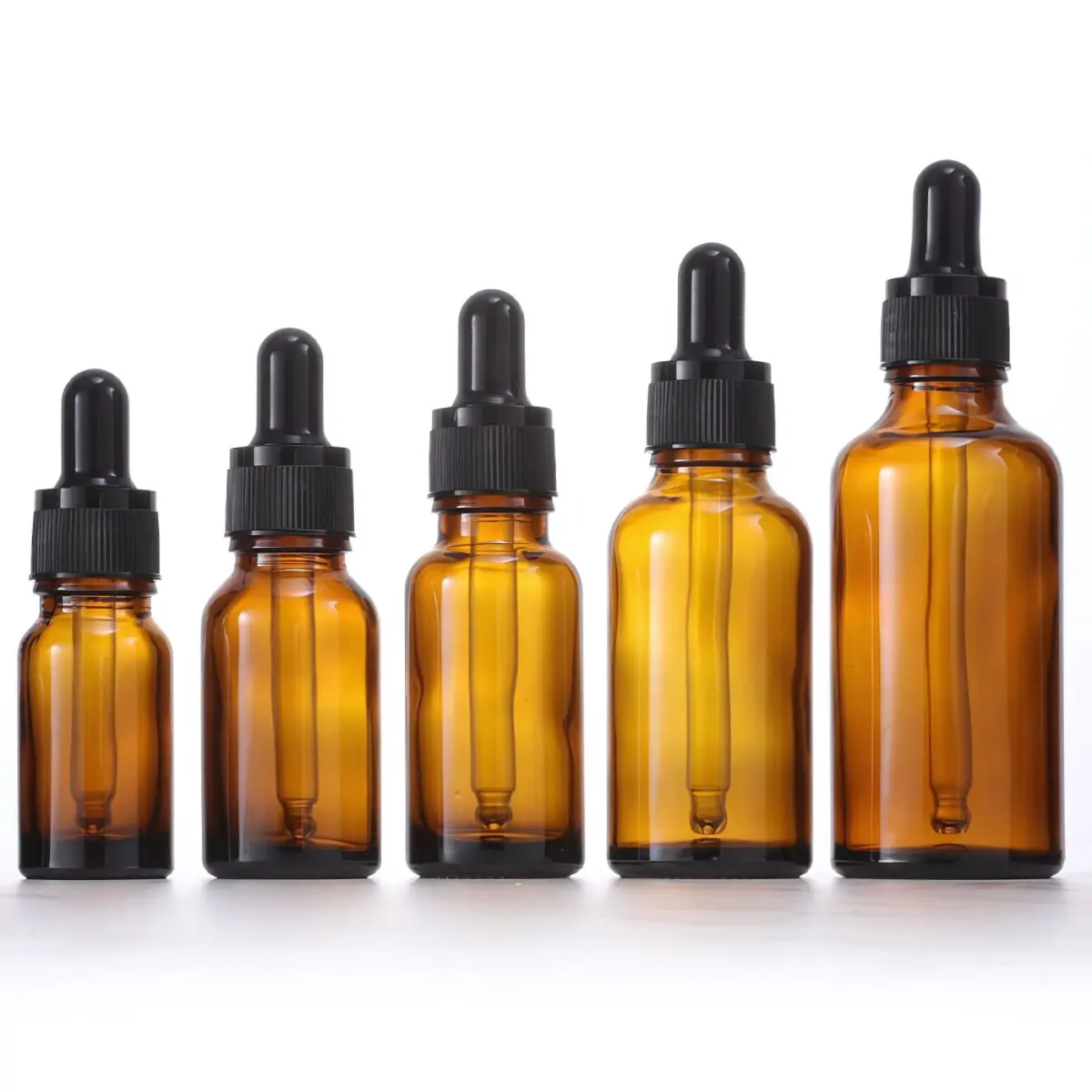 Botellas Goteros De Vidrio Ámbar. Frascos Ideales Para Aceites Y Sueros. (Unidad) 1