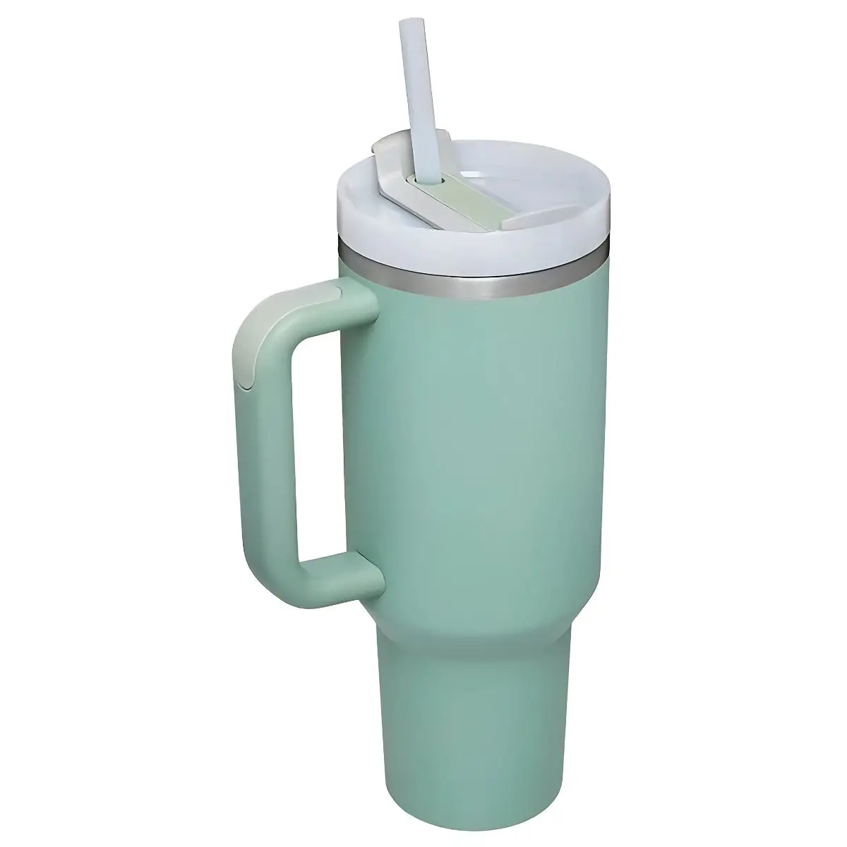 Botella De Agua Termo De 40Oz. Vaso Térmico De Acero Inoxidable. Color Verde Menta. 1