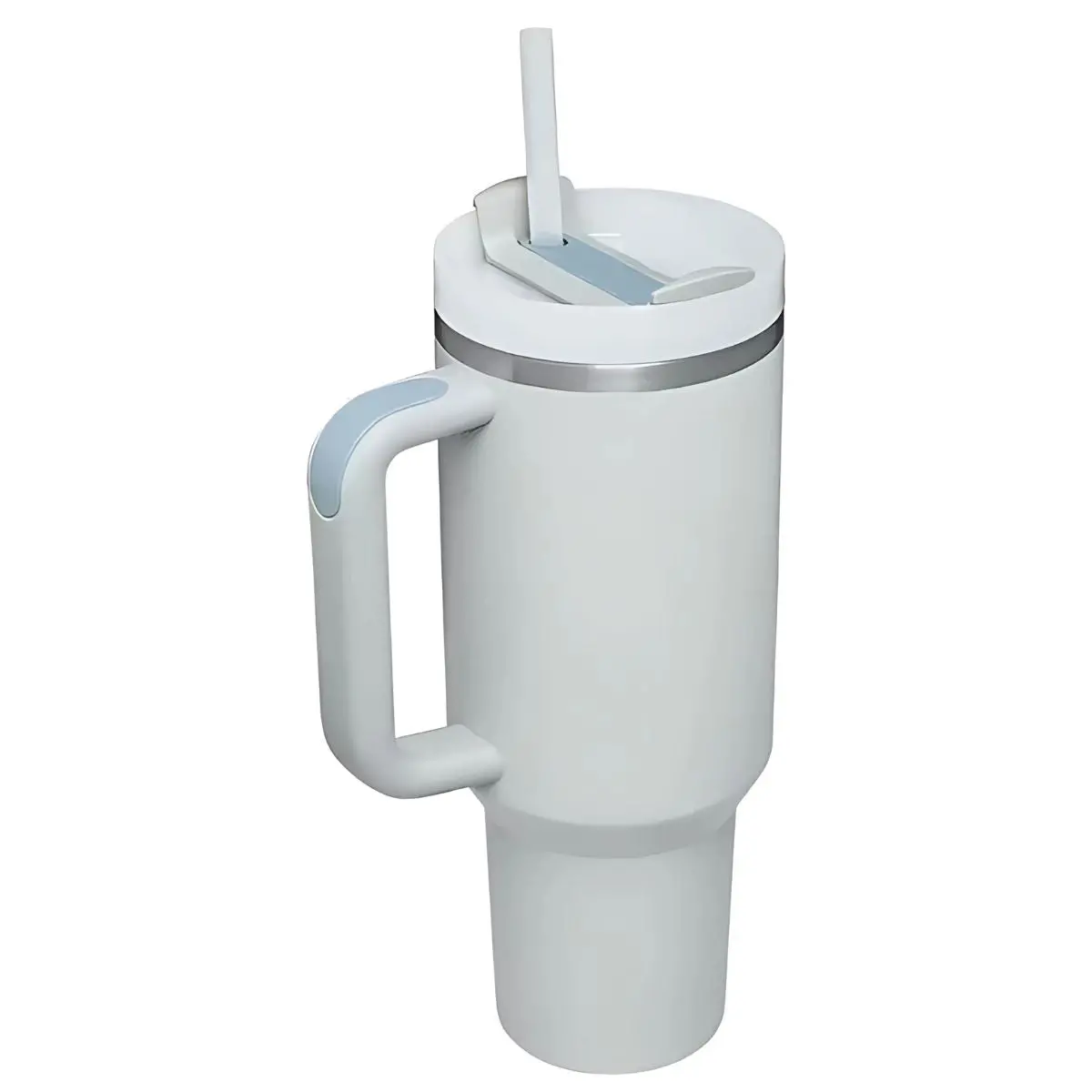 Botella De Agua Termo De 40Oz. Vaso Térmico De Acero Inoxidable. Color Gris Claro. 1