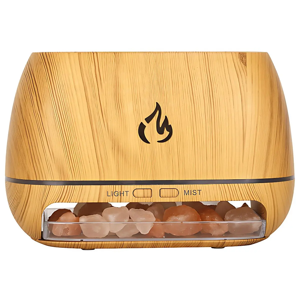 Difusor Aromas De Aceites Esenciales Con Lámpara De Sal Himalaya. Humidificador Aromático. 2