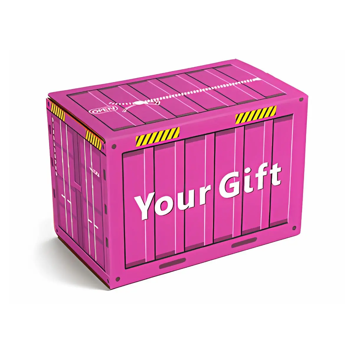 Caja De Cartón Reforzado 130×80×90Mm. Diseño De Contenedor. Ideal Para Envíos O Empaque De Productos Ecomerce Sorprenda A Sus Clientes! 2
