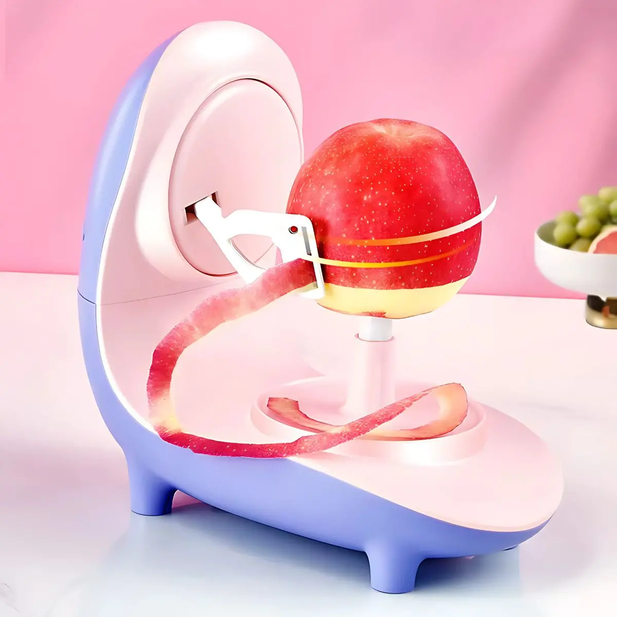 Pelador Automático De Frutas. Máquina Eléctrica Para Pelar Frutas. Recargable. 1