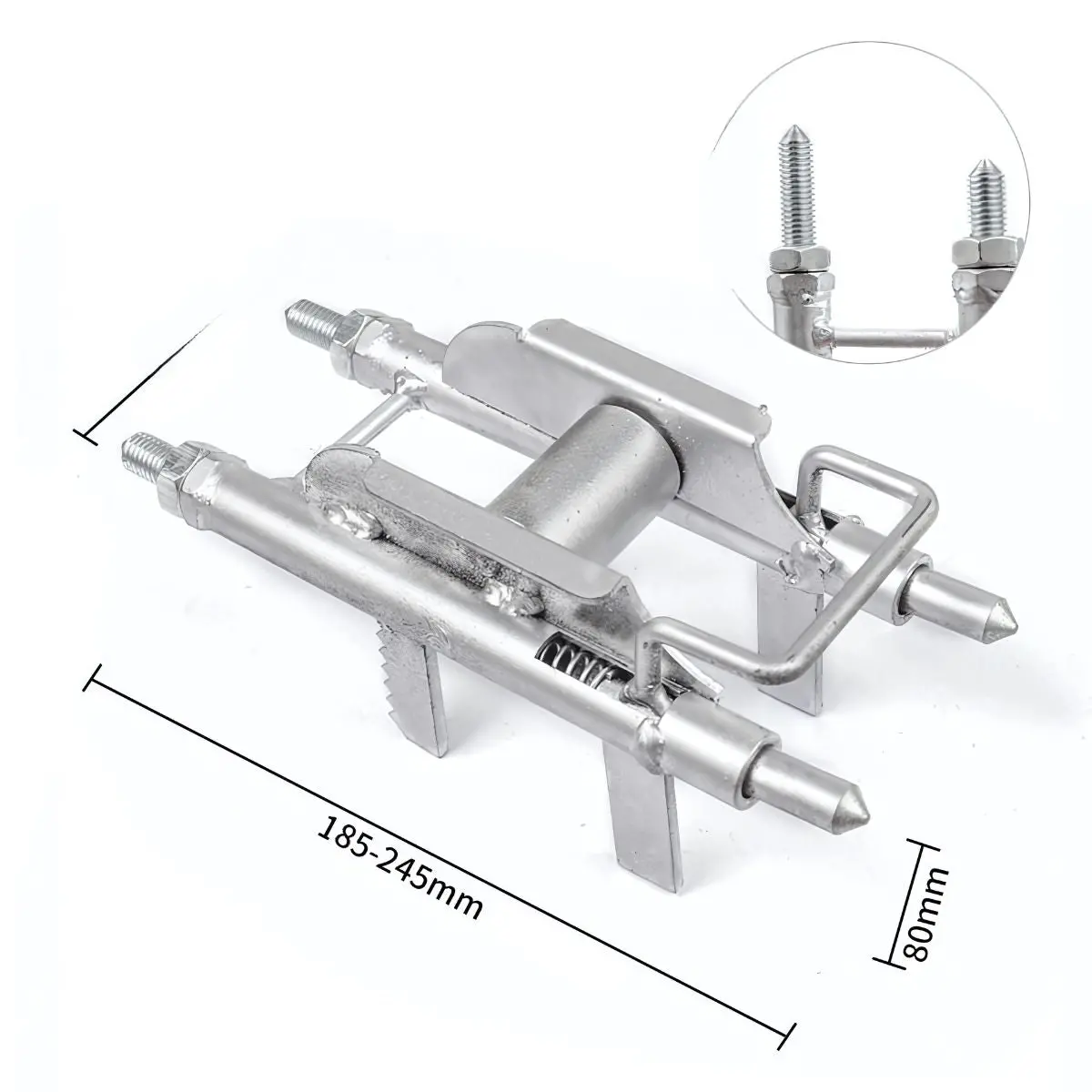 Tirador De Cables Para Electricista. Guía Para Jalar Cables Eléctricos En Cajas De Paso. Palanca Para Instalación De Cables. Ajustable Desde 18.5 Hasta 24.5Cm. 2