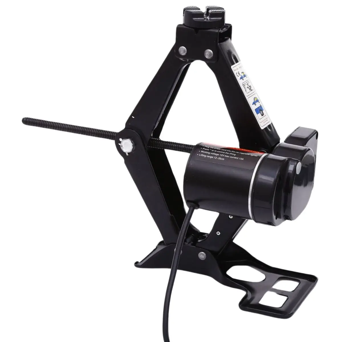 Gato Eléctrico De Tijera Para Autos 12V. Elevador  Para Vehículos De Hasta 4400Lbs (2 Toneladas). 1