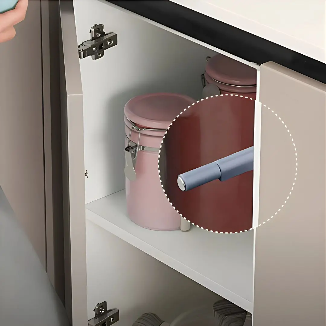 Amortiguador De Puertas Madera Con Imán. Color Gris. Tope Adhesivo De Cierre Suave Y Silencioso. Ideal Para Gabinetes. Rebounder. 1