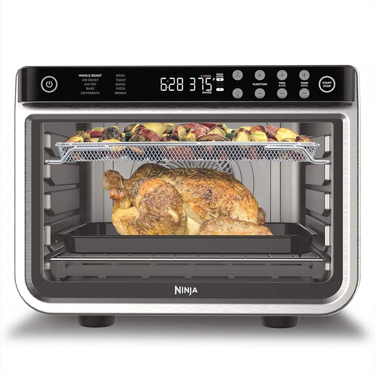 Freidora De Aire Y Horno Tostador 10 En 1 Xl Ninja Foodi Dt201. 1