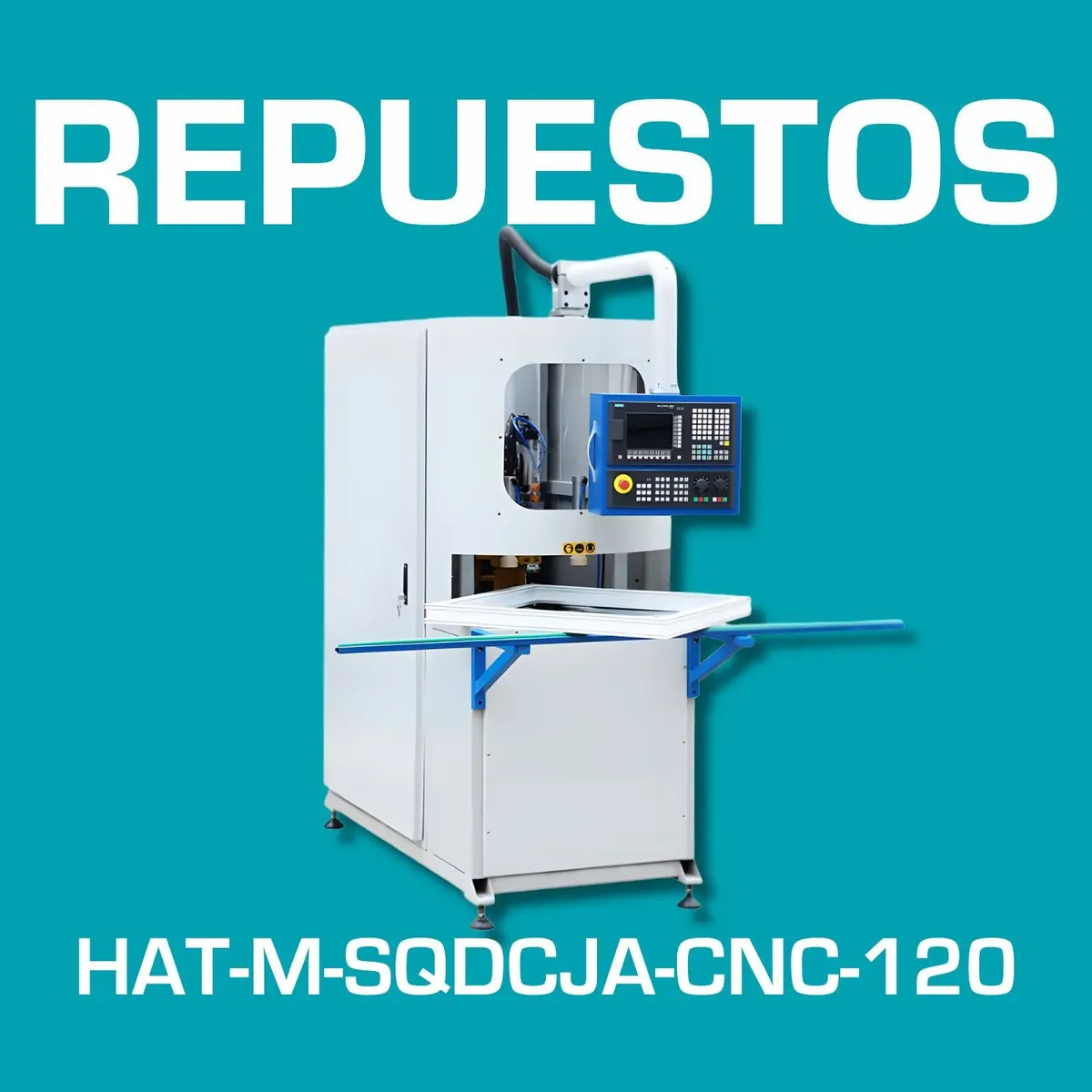 Repuestos De Limpiadora Cnc De Unión Esquinas Soldadura Ventanas Pvc. Corner Cleaning Machine. Código Hat-M-Sqdcja-Cnc-120 1