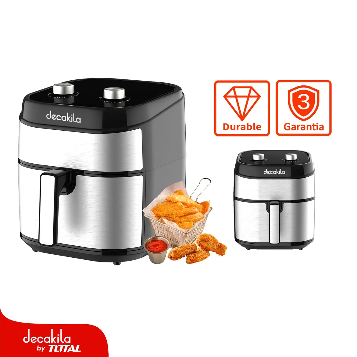 Freidora De Aire 9L 1700W 80–200 °C Voltaje: 120V~ 50/60Hz Air Fryer 1