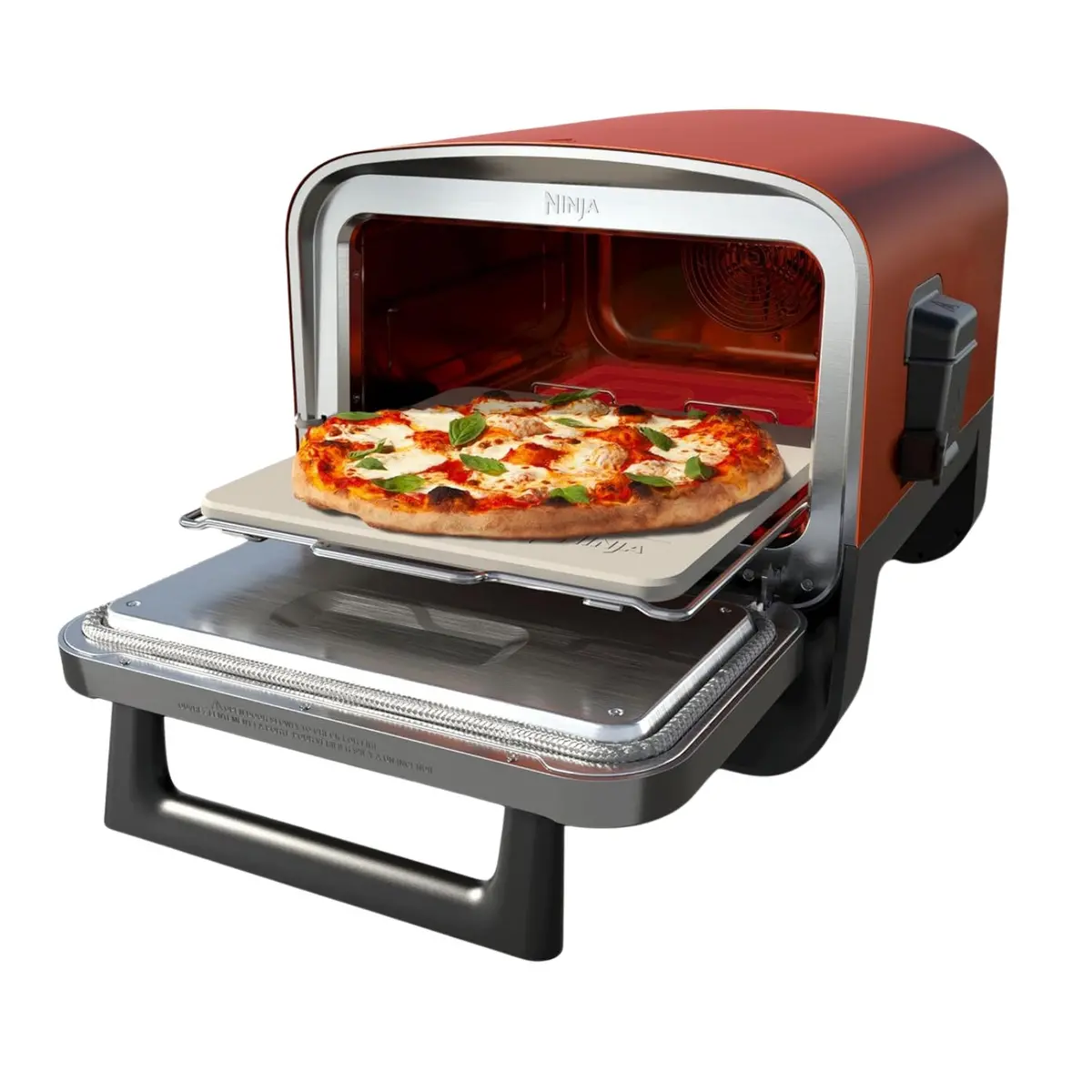 Horno De Exteriores 8 En 1 Ninja Woodfire Outdoor. Asador Ahumador Oo101. 1