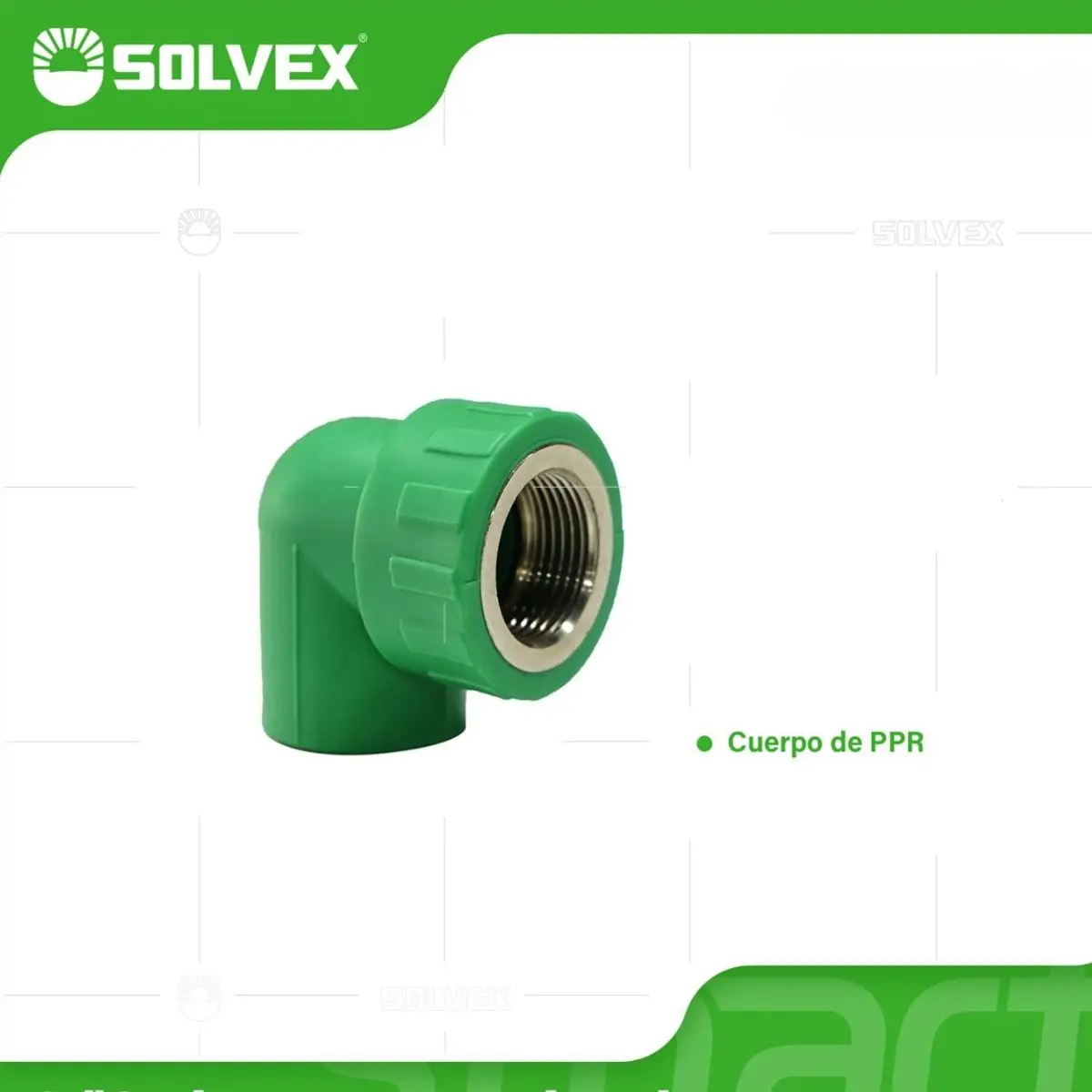 Codos Ppr 90° Con Rosca Hembra. Conectores Termofusión Para Agua. 1