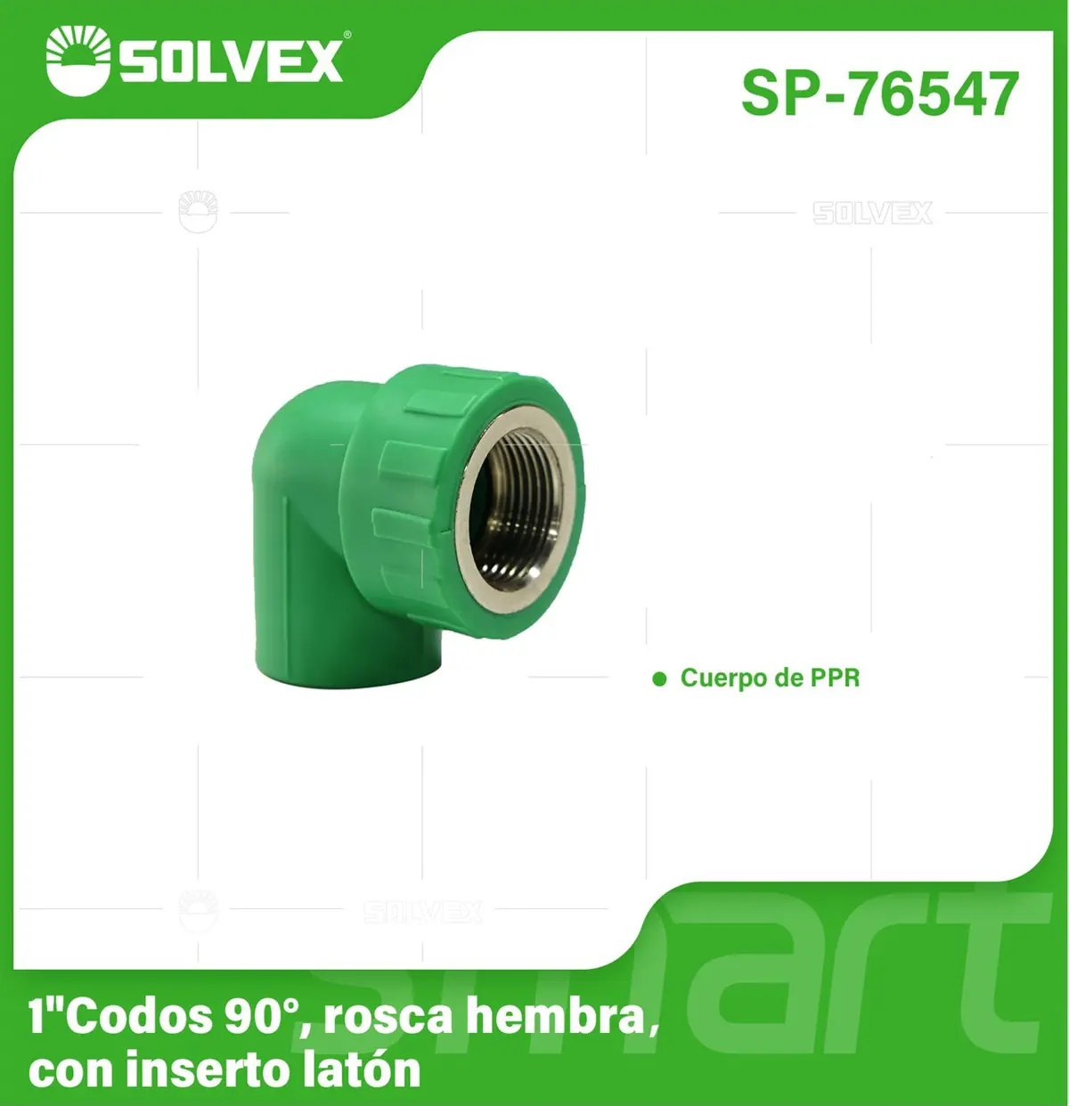Codos Ppr 90° Con Rosca Hembra. Conectores Termofusión Para Agua. 3