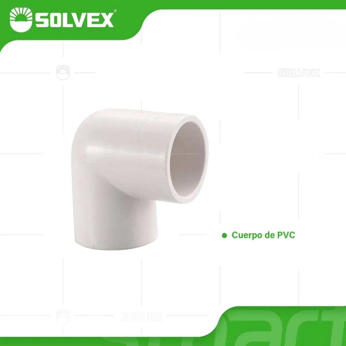 Codos Pvc 90° Para Agua Potable. 1