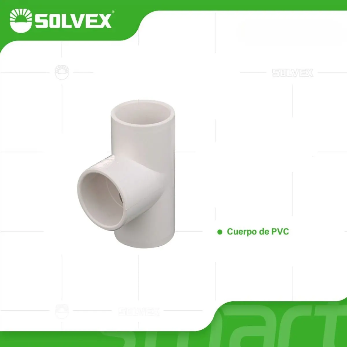 Tees De Pvc. Uniones Conectores En T Para Agua Potable. 1
