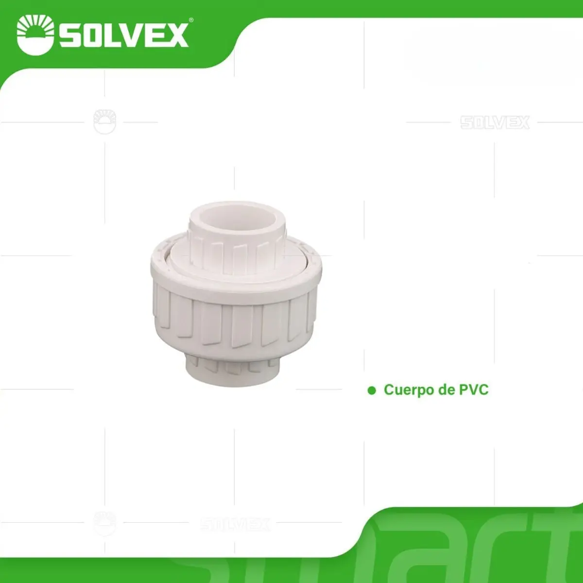 Uniones Universales De Pvc. Conectores Desmontables Para Agua Potable. Couplings. 1