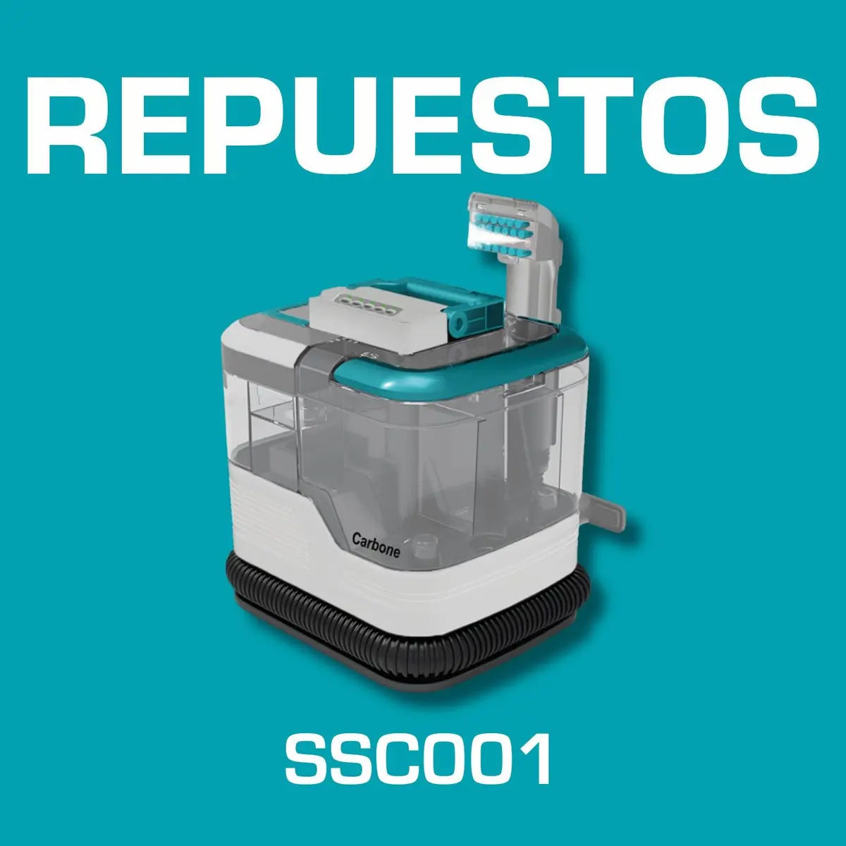 Repuestos De Aspiradora De Agua A Vapor Para Limpieza Profunda De Muebles, Alfombras Y Tapicería. Código Ssc001. 1