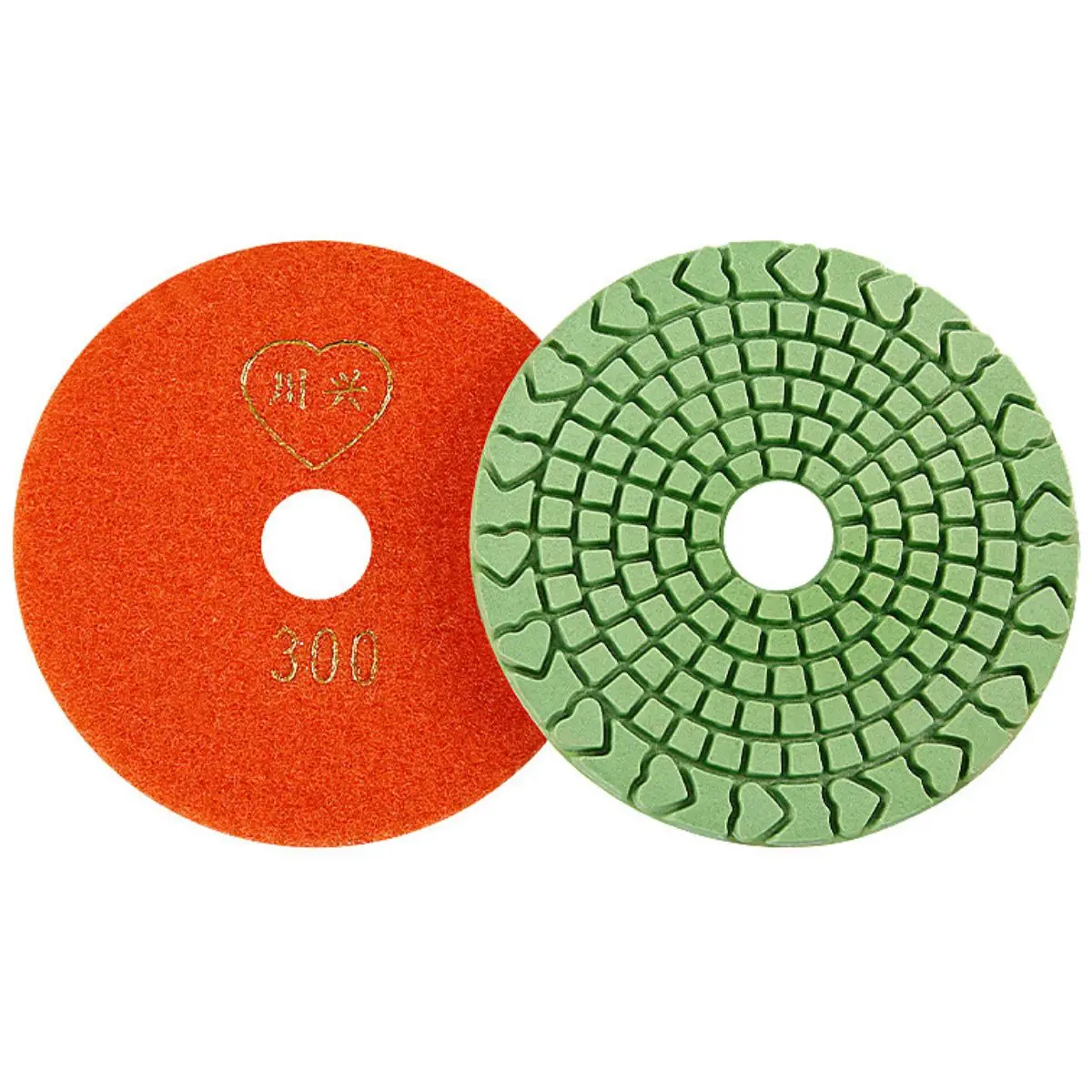 Almohadilla De Pulido De Diamante 4” (100 Mm) – Grano 300#. Disco De Pulido Seco Y Húmedo Para Mármol, Granito. (Grado Industrial) 1