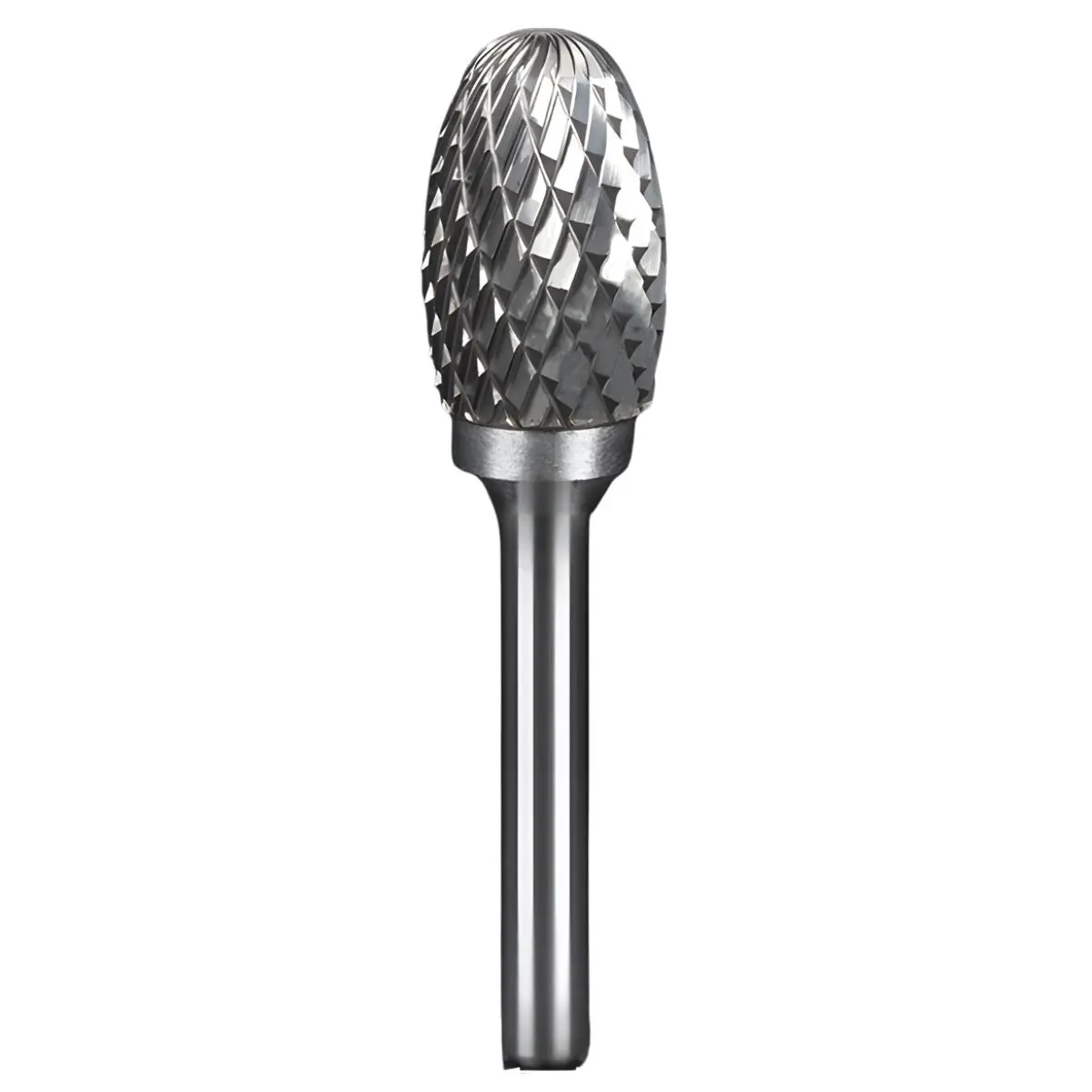 Fresa Lima Rotativa De Carburo Tipo Llama Doble Corte Para Mototool. Vástago 6Mm. Cabeza 16Mm. 1