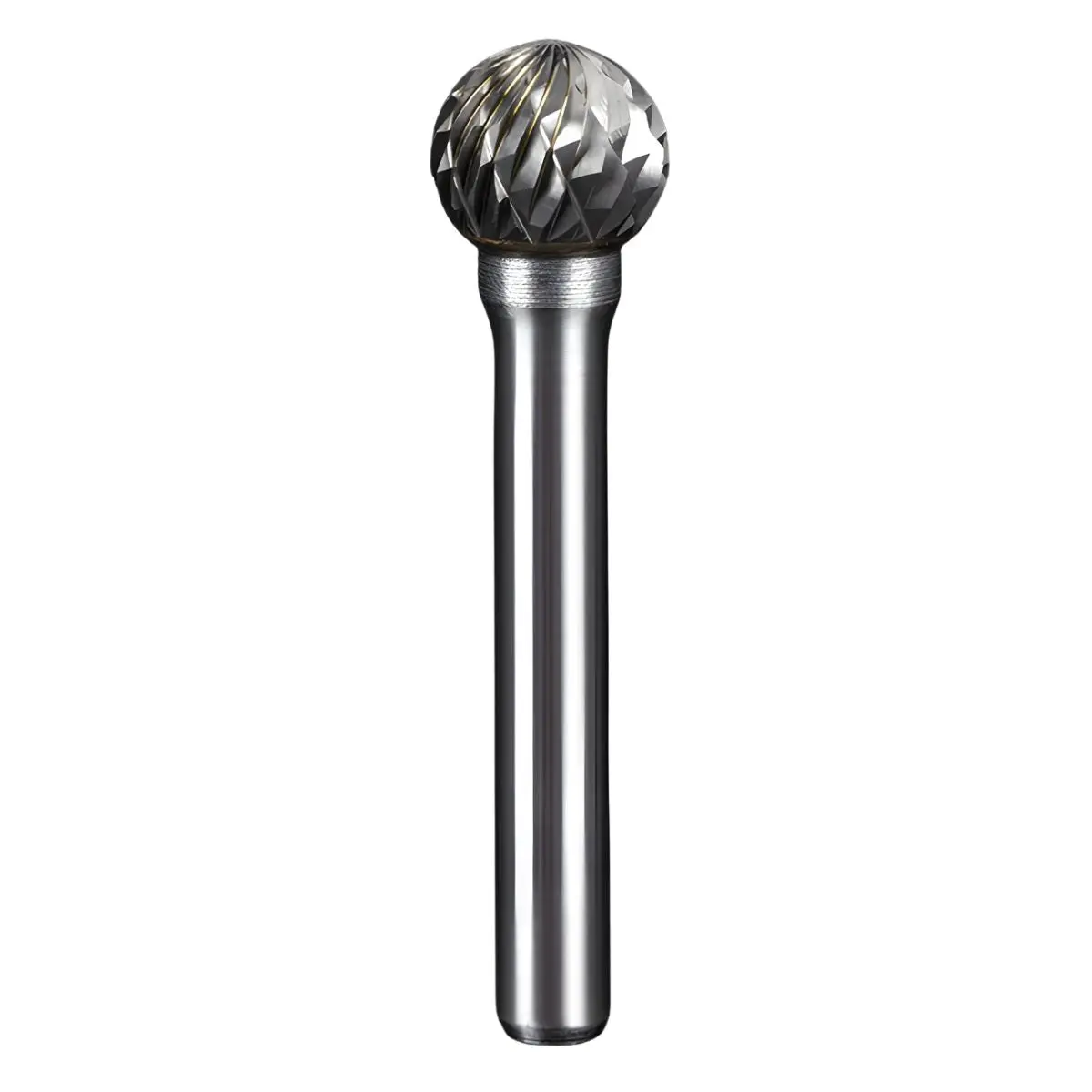 Fresa Lima Rotativa De Carburo Tipo Esfera Doble Corte Para Mototool. Vástago 6Mm. Cabeza 12Mm. 1