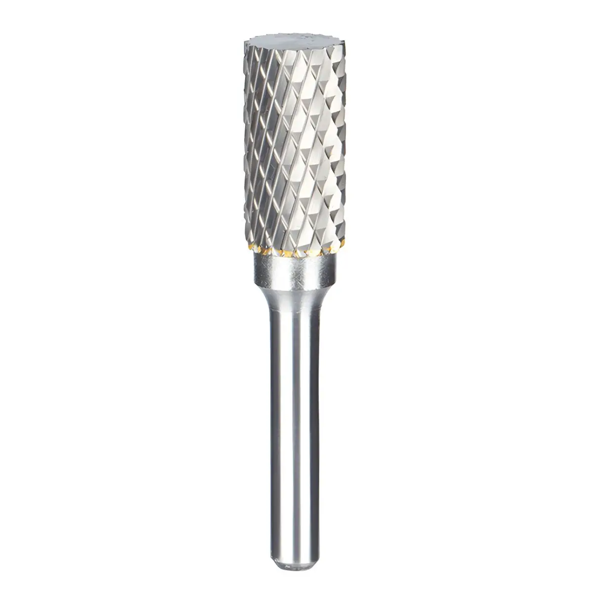 Fresa Lima Rotativa Cilíndrica De Carburo De Tungsteno Para Mototool. Vástago: 6Mm. Cabeza: 12Mm. 1