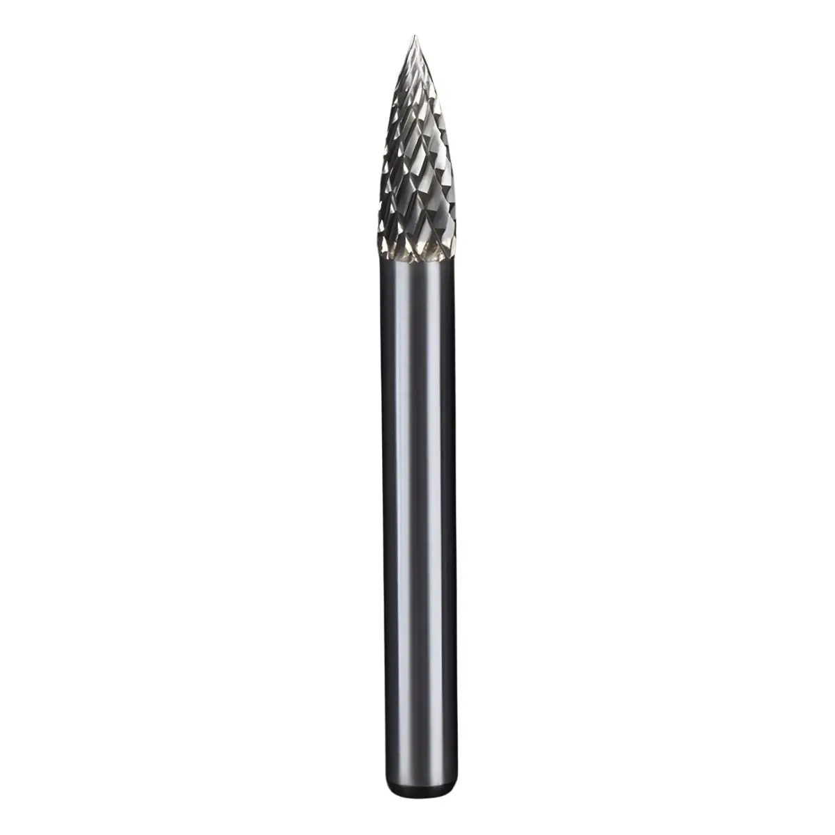 Fresa Lima Rotativa Cónica De Carburo De Tungsteno Para Mototool. Vástago: 6Mm. Cabeza: 6Mm. 1