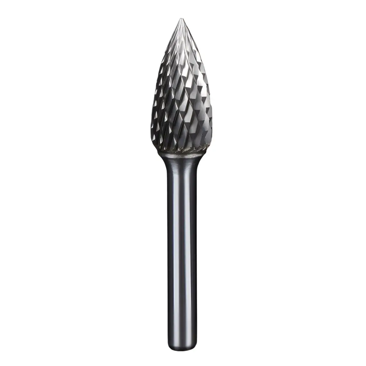 Fresa Lima Rotativa Llama De Carburo De Tungsteno Para Mototool. Vástago: 6Mm. Cabeza: 12Mm. 1