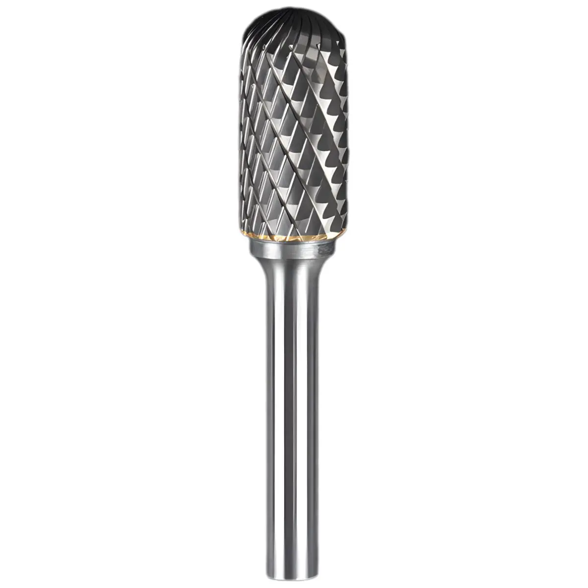Fresa Lima Rotativa Cilíndrica Redondeada De Carburo De Tungsteno Para Mototool. Vástago: 6Mm. Cabeza: 12Mm. 1