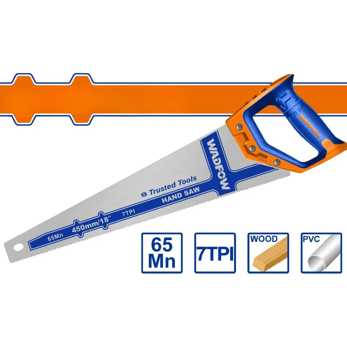 Serruchos De Mano 65Mn 7Tpi. Tratamiento Térmico. Corta Madera Y Pvc. 1