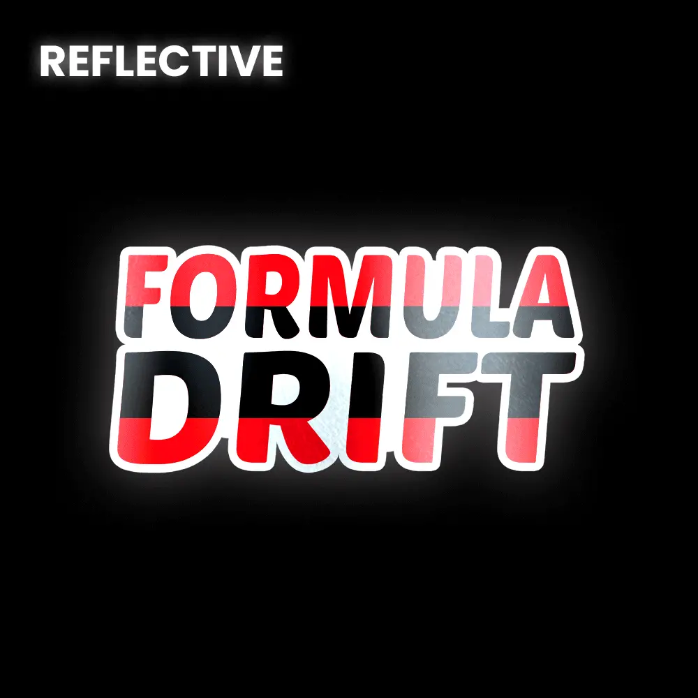 Formula Drift Bumper Sticker 1